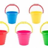 Găleată din plastic pentru nisip 15 × 13 cm, mix de culori