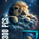 Puzzle 300 piese – leu în nori
