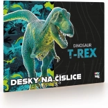 OXYBAG mapă pentru cifre Dinozaur Premium