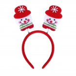 Bentiță de Crăciun cu oameni de zăpadă