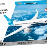 set de construcție avion boeing 737-8 de la cobi