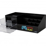 Organizator de birou pentru gaming cu sertare LET’S PLAY