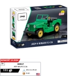 Model JEEP WILLYS CJ-2A 1:35 set de construcție COBI