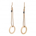 Inele gimnastice din lemn small foot