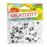 Ochi mobili 12 mm, 80 buc