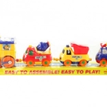 Locomotivă pe baterii cu vagoane magnetice, 32 cm