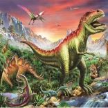 Pictură cu diamante Conducătorul preistoriei 30 × 40 cm