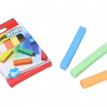 Crete școlare prăfoase, pătrate, 6 buc