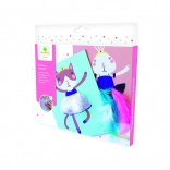 Pockets set creativ – decorarea imaginilor cu pene și panglici