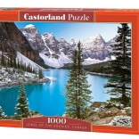 Puzzle 1000 piese lac în Munții Stâncoși CASTORLAND 68 × 47 cm