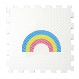 Minideckfloor Duha albă pardoseală autoadezivă