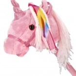Unicorn călăreț pe băț Rosa