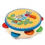 Djeco Animambo tamburină cu motiv tucan