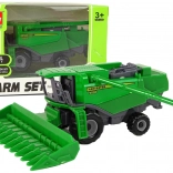 Combine agricol mic verde – jucărie din plastic
