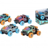 Mașină off-road cu mecanism cu volantă, cu efecte luminoase și sonore