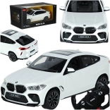 Mașină controlată de la distanță BMW X6 M 1:14 albă