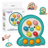 WOOPIE Joc de îndemânare Ciocănarul Cretă cu șnur Caracatița Verde 2în1