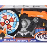 Pistolă de spumă pentru copii cu țintă