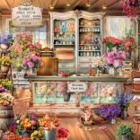 Puzzle Florărie Romantică 1000 Piese