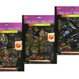 Imagine de zgâriat curcubeu Câini 20x25 cm