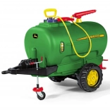 Rolly Toys cisternă remorcată cu pulverizator și pompă John Deere 10 l
