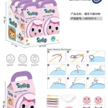 Set creativ coase-ți propria jucărie de pluș – bufniță