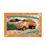Puzzle cu camion Tatra - 15 piese