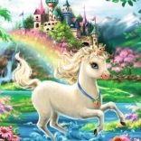 Puzzle castel cu unicorn RAVENSBURGER 35 piese