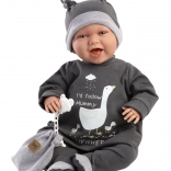 Păpușă realistă New Born cu sunete - 42 cm