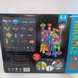 Pistă cu bile luminoase pentru întuneric, 72 de piese