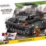Set de construcție COBI Historical Collection WWII Panzer III Ausf. J – 590 piese