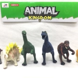 Animale preistorice – set de figurine 6 bucăți în plasă