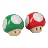 Solniță și piperniță ceramice Super Mario – ciupercuțe