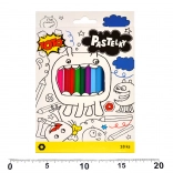 Creioane Colorate Hexagonale 18 buc