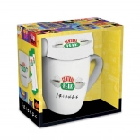 Friends set cadou pentru femei: cană 315 ml și șosete 36–41