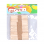 Bețe din lemn 6,5x1 cm, 50 buc