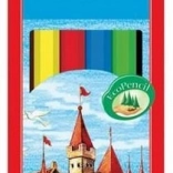 Creioane colorate FABER-CASTELL, set de 6 culori