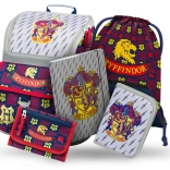 Set școlar BAAGL Zippy Harry Potter Gryffindor – ghiozdan, penar, săculeț, dosar și portofel