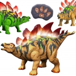 Woopie Dinosaurus cu telecomandă RC Robot Stegosaurus