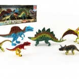 set dinozauri din Cretacic 6 buc figurine din plastic în cutie