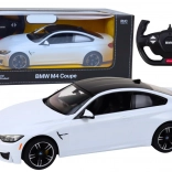 Mașină de curse controlată de la distanță BMW M4 Coupe 1:14 albă