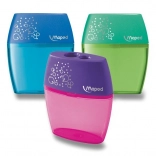 Ascuțitoare Dublă Maped cu Recipient