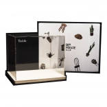 Carcasă din plexiglas pentru modele de căsuțe miniaturale