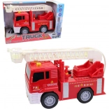 Mașină de pompieri cu baterii pentru copii