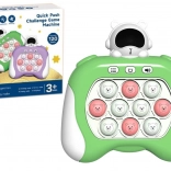 Joc senzorial Pop It Univers cu lumini și sunete - verde