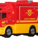 Matchbox Working Rigs Scania stație de comandă tactică – vehicul de salvare al pompierilor