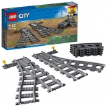 LEGO City macazuri pentru șinele de tren