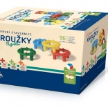 Prima construcție Inele – 96 piese în cutie