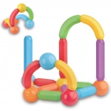 Set de construcție magnetică – set cu 25 de piese