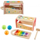 Jucărie muzicală din lemn Fisher-Price Xilofon